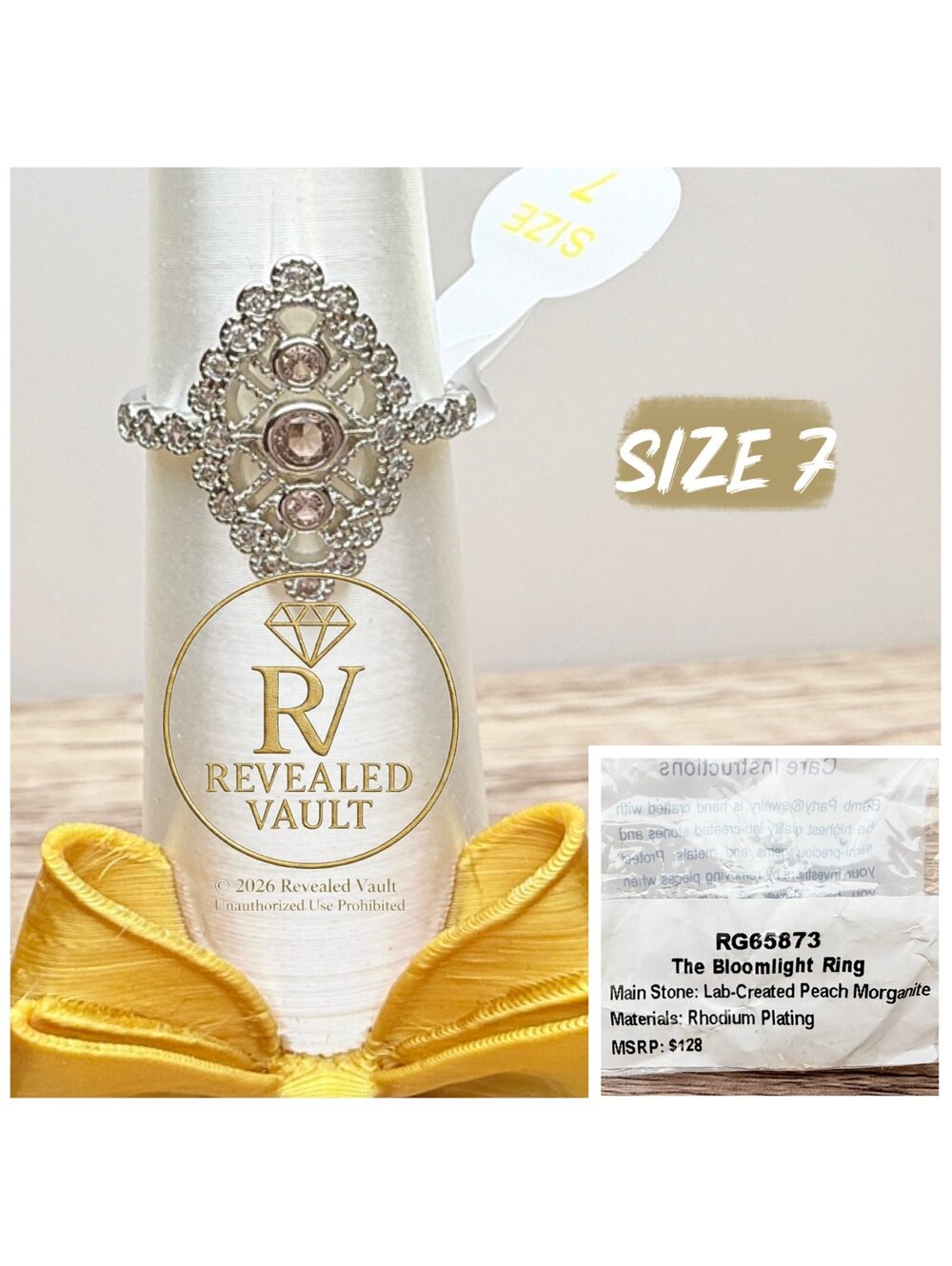 The Bloomlight Ring - Size 7 - OG